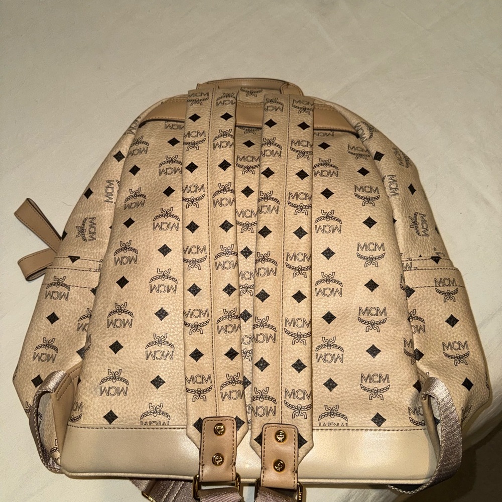 Mcm Studded Backpack - image 6